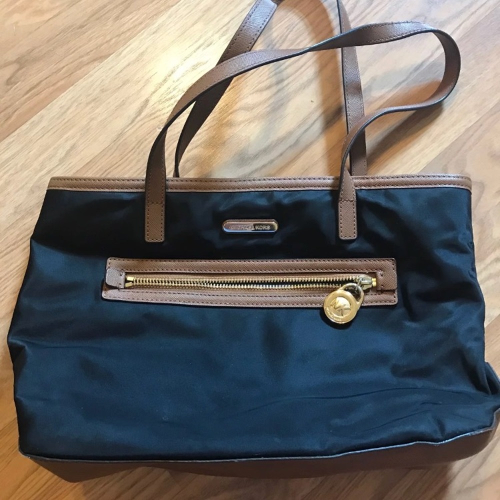 Michael Kors Brown And Black Purse